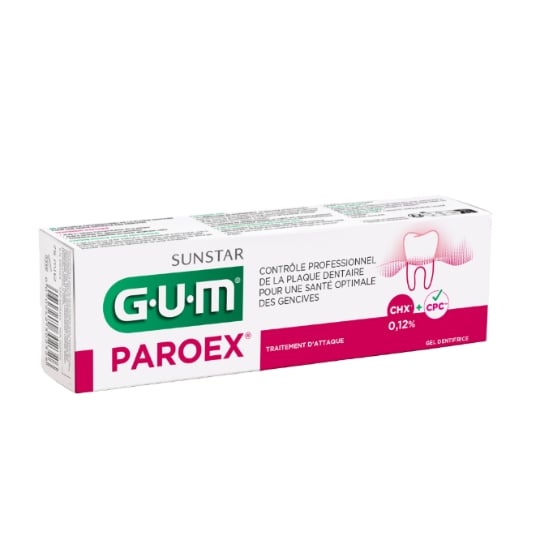 Dentifrice Anti-plaque Paroex Soin des Gencives GUM
