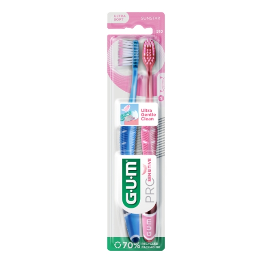 Brosse à dents Ultra Souple Dents Sensibles GUM