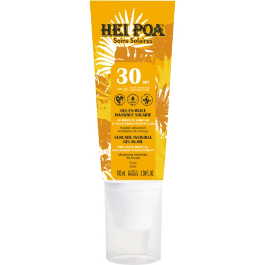 Huile solaire Corps Spf 30 Monoï HEI POA