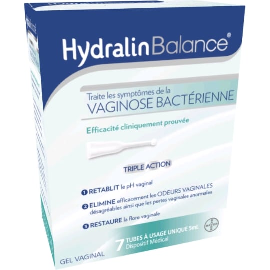 Gel intime Triple Action Contre La Vaginose Bactérienne HYDRALIN