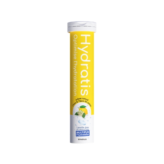 Pastilles d'Hydratation Effervescentes Arôme naturel HYDRATIS