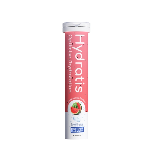 Pastilles d'Hydratation Effervescentes Pastèque HYDRATIS