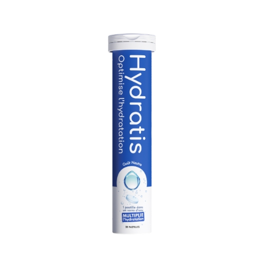 Pastilles d'Hydratation Effervescentes Neutre HYDRATIS