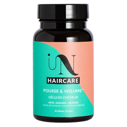 Complément Alimentaire Pousse & Volume Gélules Cheveux à Base de Ortie, Romarin, Sélénium IN HAIRCARE