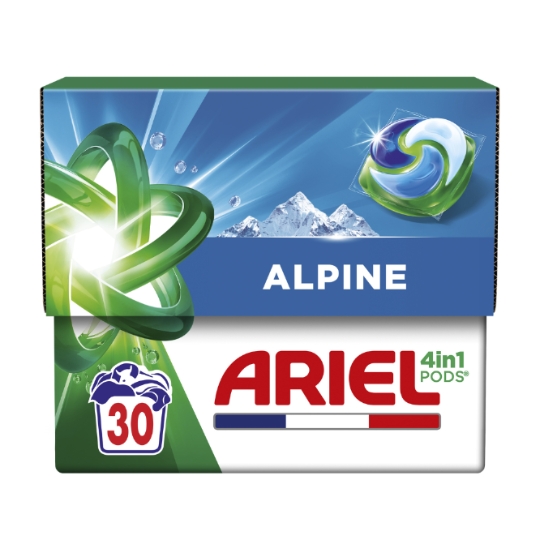 Lessive Capsules 4in1 Pods Alpine ARIEL