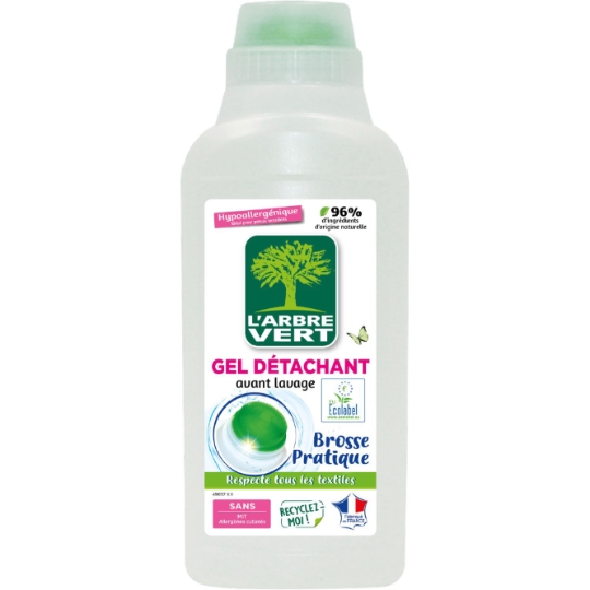 Détachant Gel Avant Lavage Hypoallergénique L'ARBRE VERT