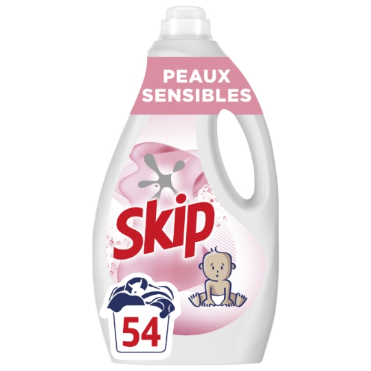 Lessive liquide Peaux Sensibles SKIP