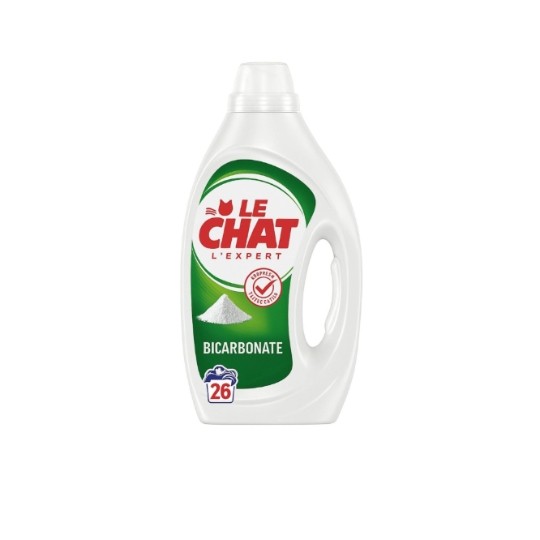 Lessive Liquide au Bicarbonate Anti-Taches Hypoallergénique L'Expert LE CHAT