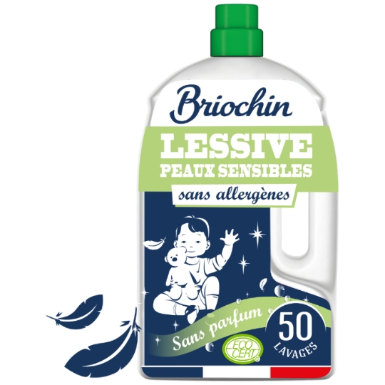 Lessive liquide Peaux Sensibles Sans Allergène BRIOCHIN