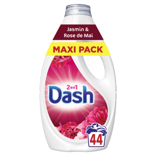 Lessive Liquide 2en1 Jasmin et Rose de Mai DASH