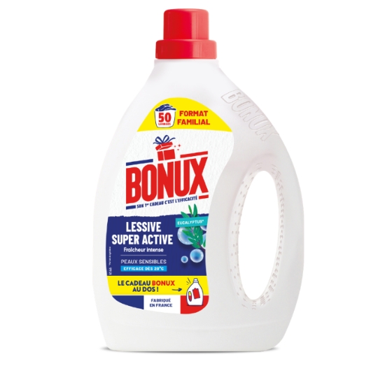 Lessive liquide Fraîcheur au Bicarbonate BONUX