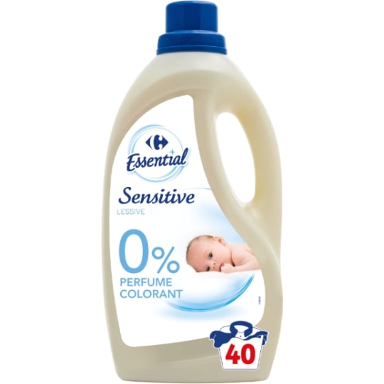 Lessive liquide Peaux sensibles CARREFOUR ESSENTIAL