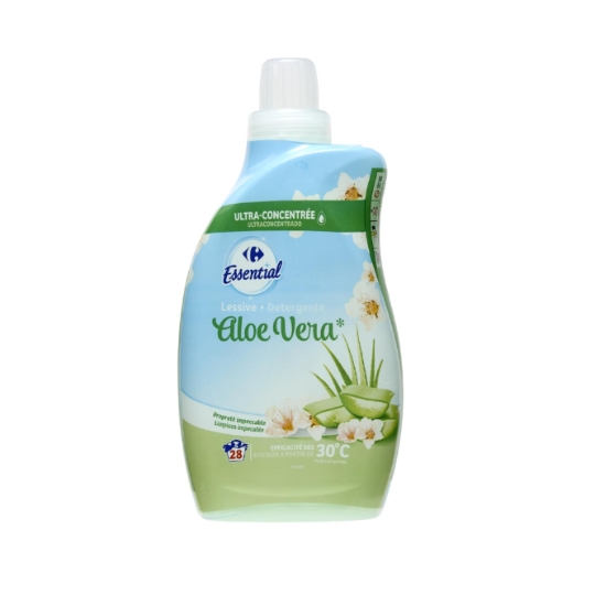 Lessive liquide Aloe vera Fleurs d'amande douce CARREFOUR ESSENTIAL