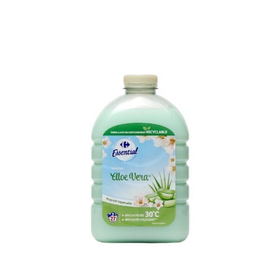 Lessive liquide Aloe Vera et Fleurs Amande Douce CARREFOUR ESSENTIAL