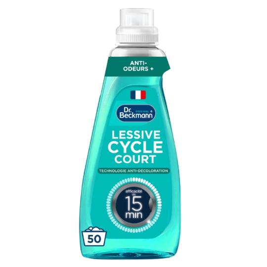 Lessive Liquide Anti-Odeurs Cycle Court DR BECKMANN