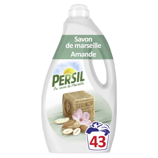 Lessive Liquide  Douceur d'Amande au savon de Marseille  PERSIL