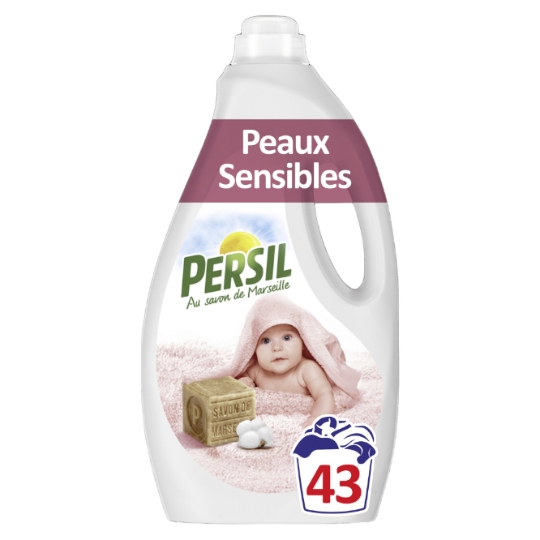 Lessive liquide Peaux Sensibles au savon de Marseille PERSIL