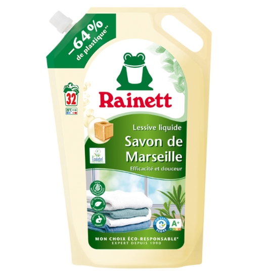Lessive liquide Savon de Marseille RAINETT