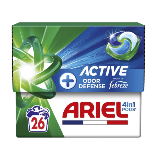 Lessive capsules Protection Active Contre Les Odeurs 4in1 ARIEL