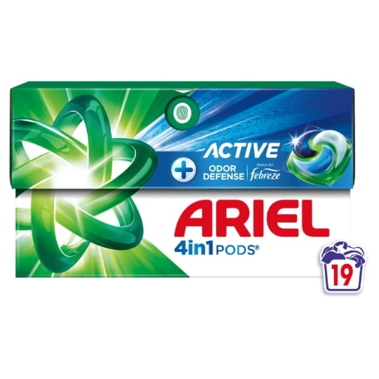 Lessive capsules Active 4in1 Pods Touch of Febreze ARIEL