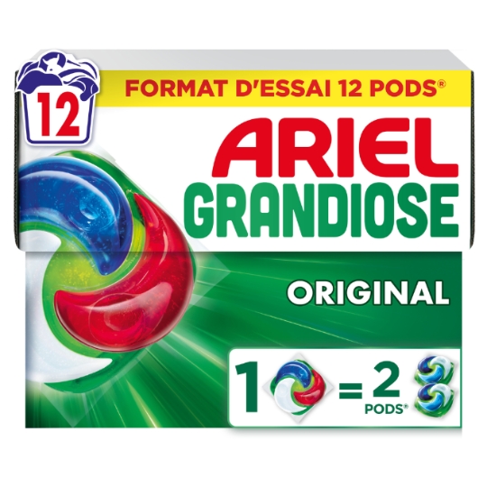 Lessive Capsules Pods Original Grandiose ARIEL