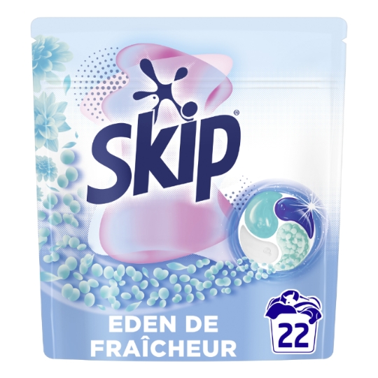 Lessive en Capsules Eden de Fraîcheur SKIP