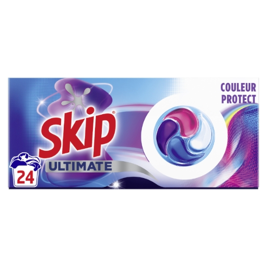 Lessive Capsules Couleur Protect Ultimate SKIP