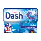 Lessive capsules 2 en 1 Envolée d'Air DASH