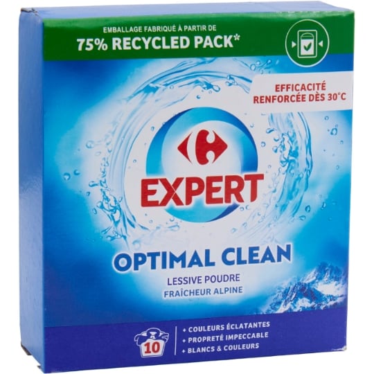Lessive en poudre Fraîcheur Alpine CARREFOUR EXPERT