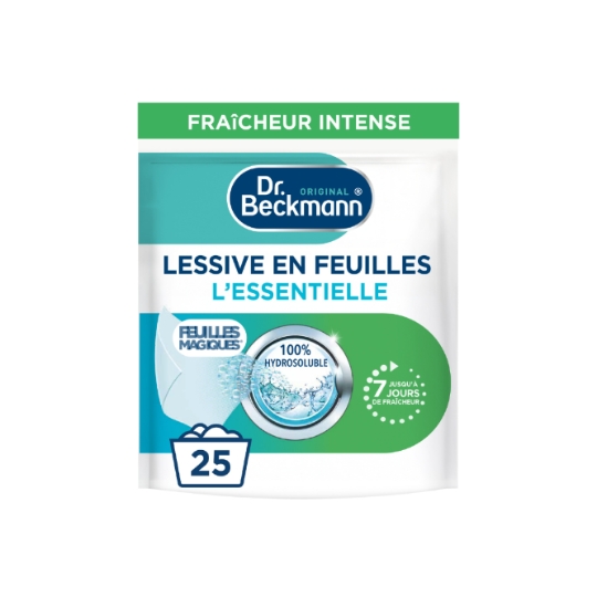 Lessive en feuilles Magiques Fraîcheur intense DR BECKMANN