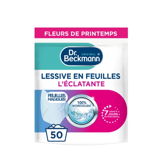 Lessive en feuille L'eclatante DR BECKMANN