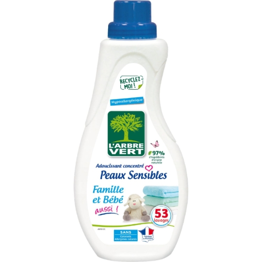 Adoucissant Concentré Hypoallergénique Bébé L'ARBRE VERT