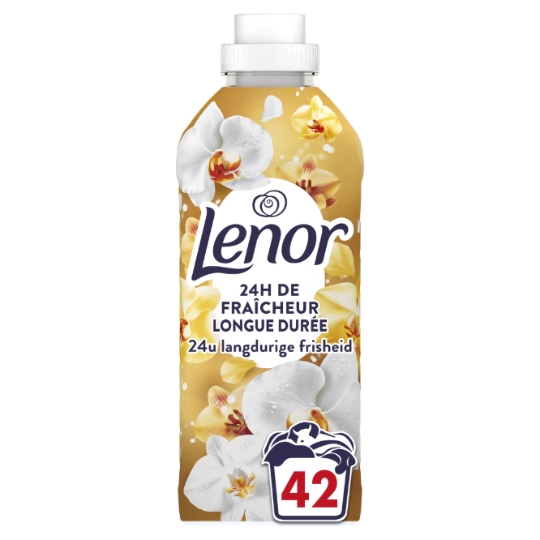 Adoucissant Concentré 24h Fraîcheur Longue Durée Ambre & Orchidé LENOR