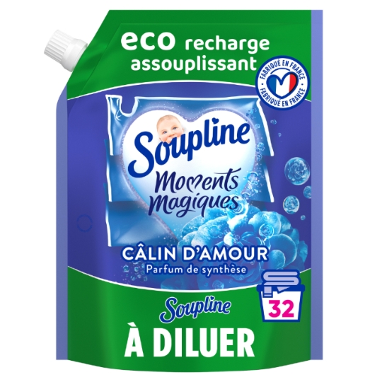 Adoucissant Moment Magique Calin D'amour SOUPLINE