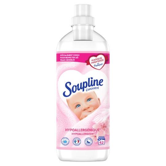 Adoucissant Concentré Hypoalergénique 42 Lavages SOUPLINE