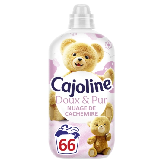 Adoucissant Concentré Hypoallergénique Peaux sensibles Doux et Pur Nuage de Cachemire CAJOLINE