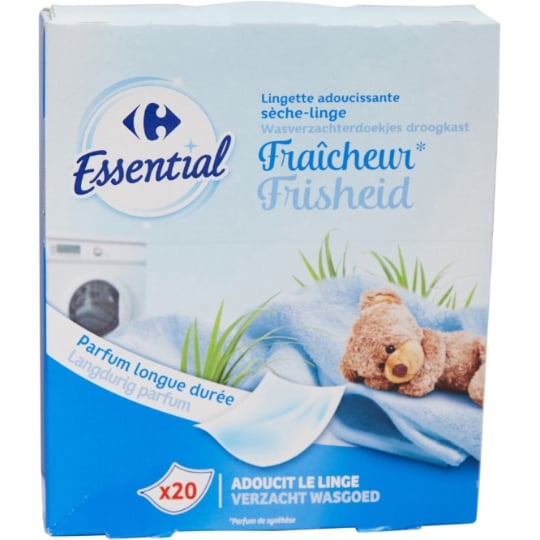 Lingettes Fraîcheur CARREFOUR ESSENTIAL