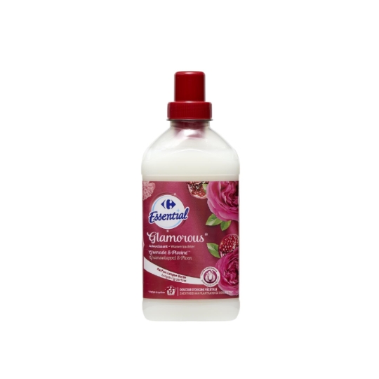 Adoucissant concentré parfum intense et fruité, douceur d’origine végétale CARREFOUR ESSENTIAL