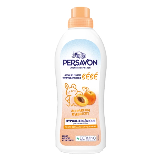 Adoucissant Bébé Hypoallergénique Abricot PERSAVON
