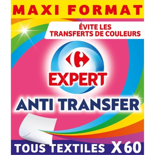 Lingettes anti-décoloration CARREFOUR EXPERT