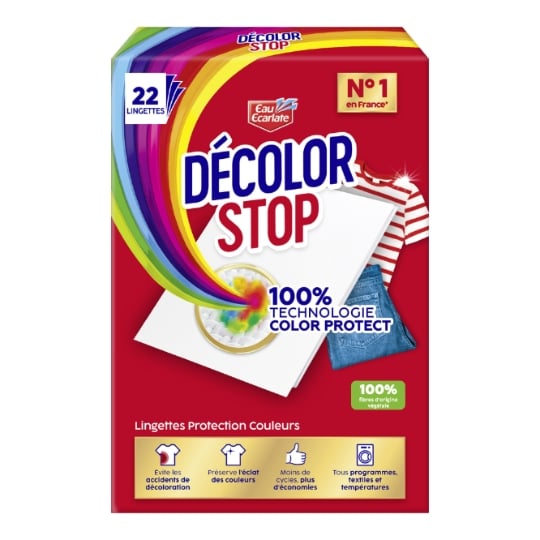 Lingettes Décolorations Protection Couleur DECOLOR STOP