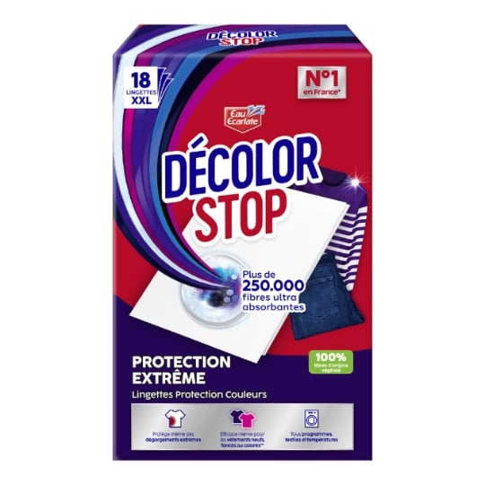 Lingettes Décolorations Protection Extrême Couleurs DECOLOR STOP
