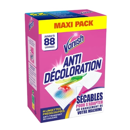 Lingette Anti Décoloration VANISH
