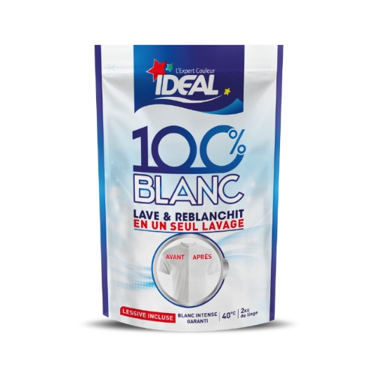 Reblanchisseur 100% Blanc IDEAL