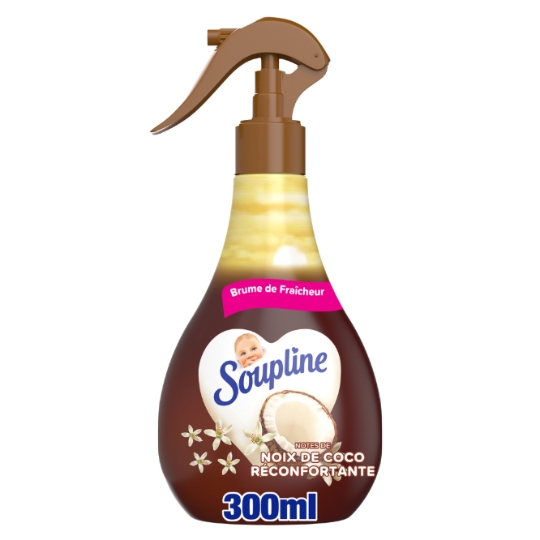Parfum de linge Brume Noix de Coco SOUPLINE