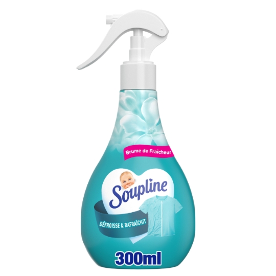 Parfum de linge Brume Anti-plis défroissante et parfumante SOUPLINE