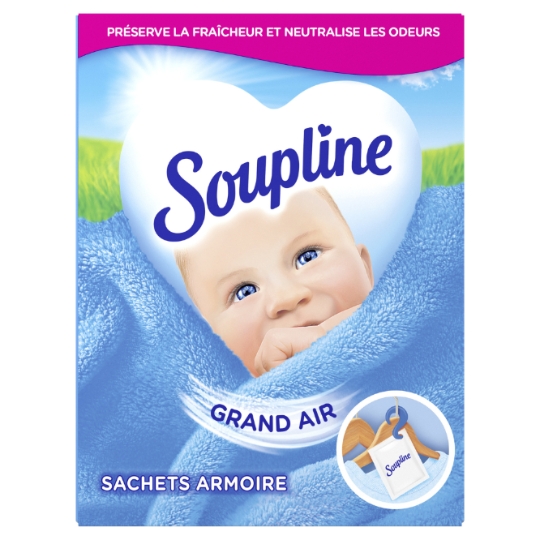 Parfum de Linge Sachets Armoires Grand Air SOUPLINE