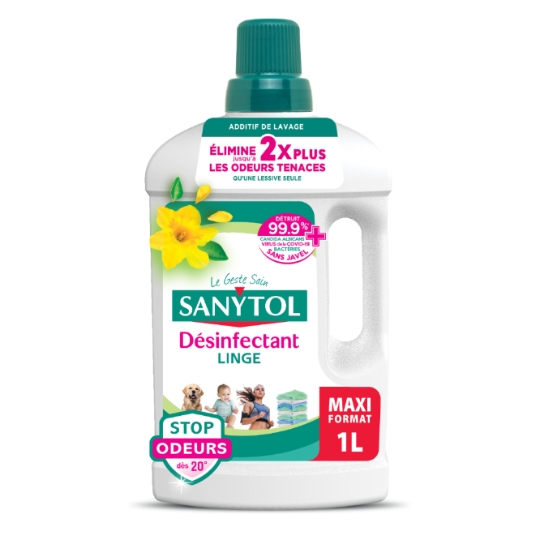 Désinfectant Linge Stop Odeurs Envolée de Printemps SANYTOL