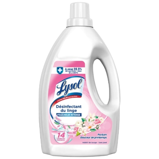 Liquide désinfectant du linge fraîcheur longue durée DOUCEUR DE PRINTEMPS LYSOL