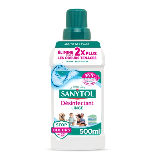 Désinfectant Linge  Stop Odeurs Fraicheur Active SANYTOL